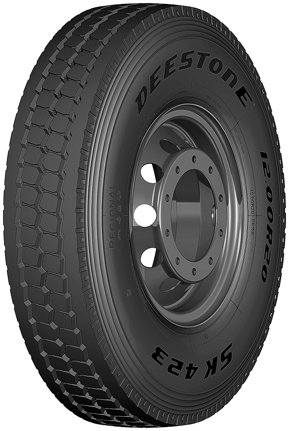 Автошина DEESTONE 12.00R24 SK423 160/157K (к+о/л) TT (на любую ось) 